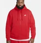 Толстовка чоловіча Nike Mens Full-Zip Hoodie Red Bv2645-657