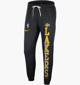 Штаны мужские Nike Nba Los Angeles Lakers Black DB1542-010