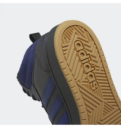 Кроссовки мужские Adidas Hoops 3.0 Mid Wtr Black IF2635