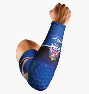 Нарукавник McDavid Redbull Hex Reversible Arm Sleeve Blue 6500PR-RB