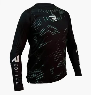Лонгслів чоловічий Redline Gk Inspire Black/Blue RLCL38