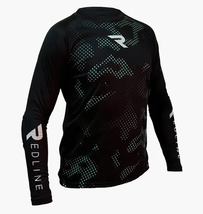 Лонгслив мужской Redline Gk Inspire Black/Blue RLCL38