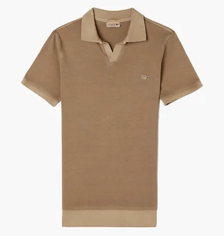 Поло чоловіче Lacoste Regular Fit Brown PH0417S1L