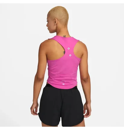 Майка женская Nike W Df Run Dvn Tank Pink DX0312-623