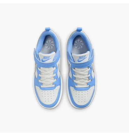 Кросівки дитячі Nike Court Borough Low Recraft White/Light Blue DV5457-128