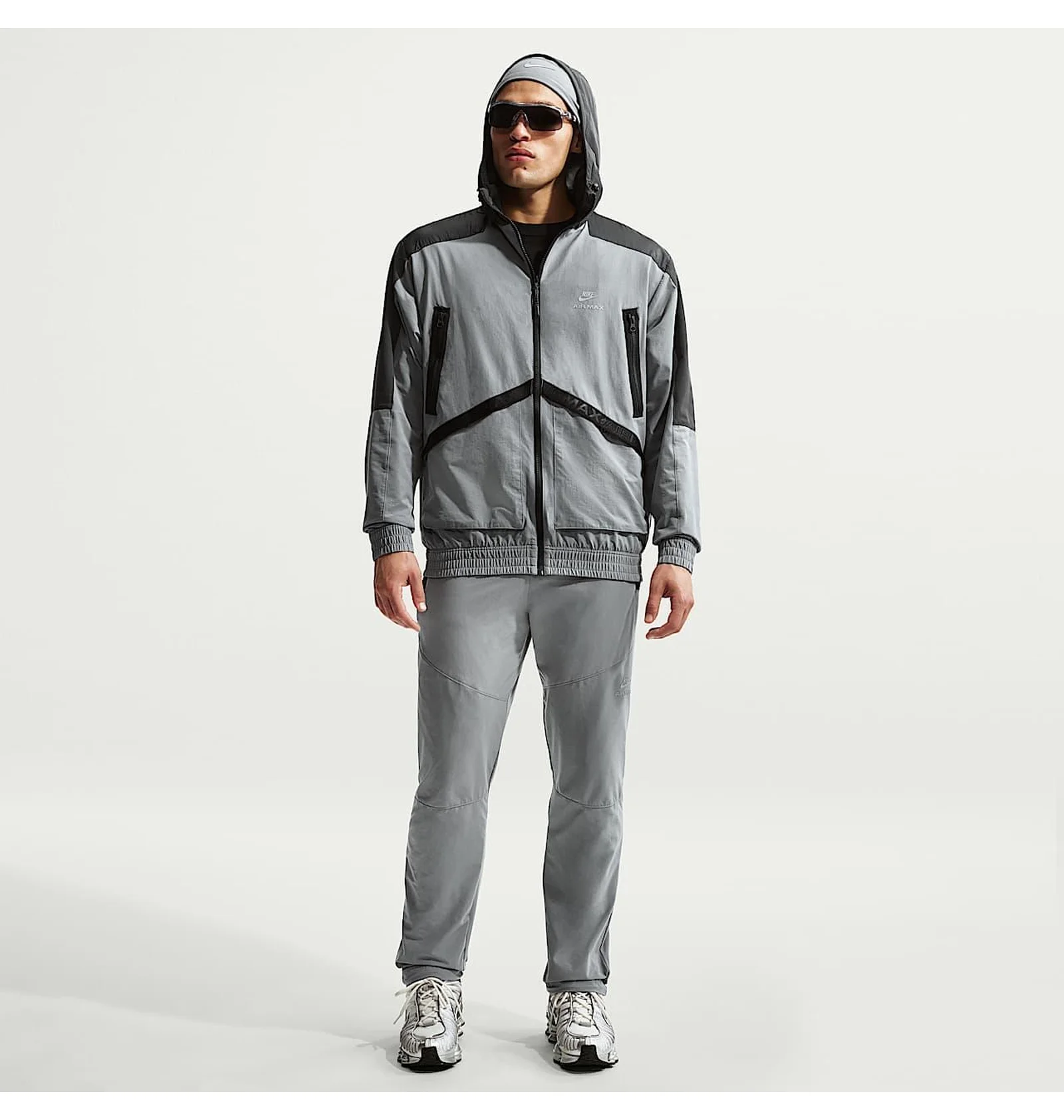 ᐉ Ветровка мужская Nike Air Max Wvn Jacket Io Grey IO1058-065
