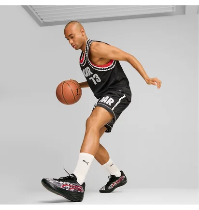 Кросівки чоловічі Puma All-Pro Nitro™ Media Day Basketball Shoes Black/Blue 310395-01