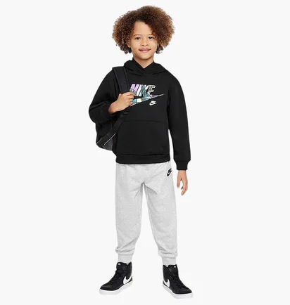 Спортивний костюм дитячий Nike Outside Tl Ft Black/Grey 86M692-GAK