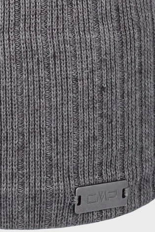 Шапка мужская CMP Knitted Hat Fleece Lining Grey 5501718-U804