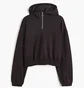 Худи женское H&M Zip-Top Sports Hoodie Black 1105174001