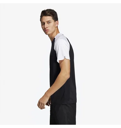 Футболка чоловіча Adidas Club Colour Block Tee Black DU0873