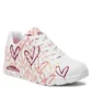 Кросівки жіночі Skechers Uno - Dripping In Love White 155507-WCRL