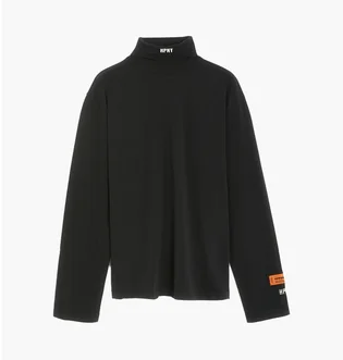 Свитшот мужской Heron Preston Hpny Embroidered Rollneck Sweater Black HMAB027C99JER0021001