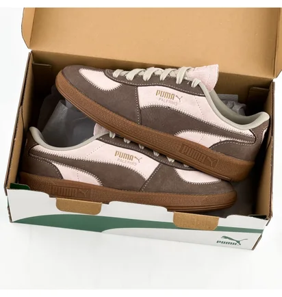 Кеды женские Puma Palermo Brown/Pink 403349-01