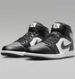 Кроссовки мужские Air jordan 1 Mid MenS Shoes Black/White DQ8426-010