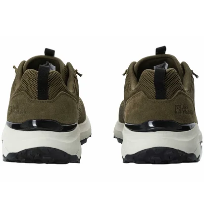 Кросівки чоловічі Jack Wolfskin Dromoventure Knit Low Olive 4056661-5172