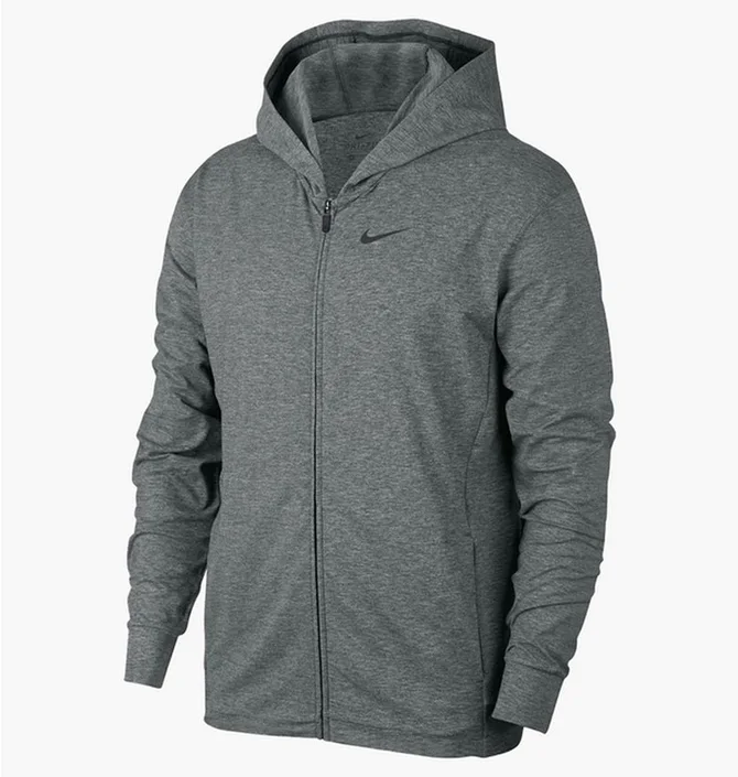 Толстовка мужская Nike M DRY HOODIE FZ HPRDRY LT Grey BQ2864-032