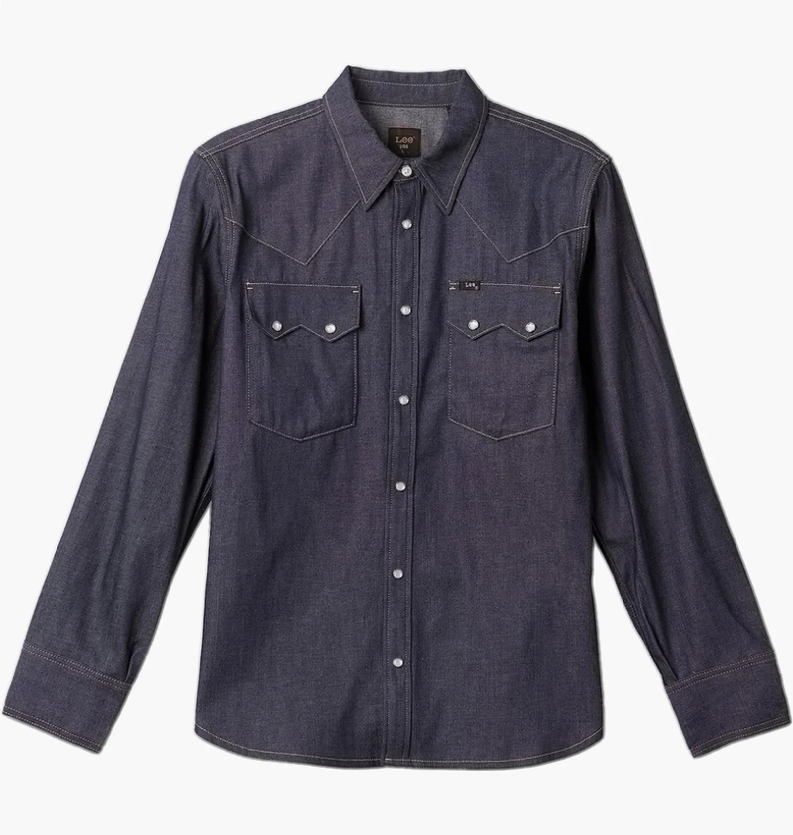 ᐉ Сорочка чоловіча Lee 50S Western Shirt Dry Blue L93CJS41