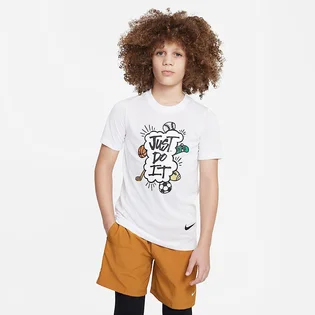 Футболка детская Nike Dri-Fit Just Do It Multi Sport Tee White DX9534-100
