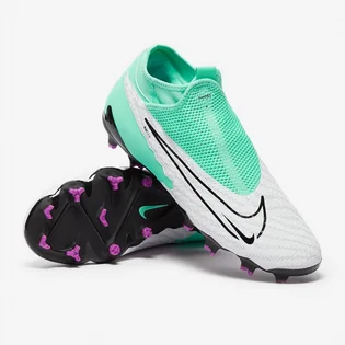 Бутси унісекс Nike Phantom Gx Academy Df Fg/Mg Turquoise/White DD9472-300