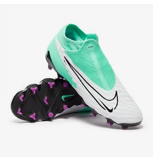 Бутси унісекс Nike Phantom Gx Academy Df Fg/Mg Turquoise/White DD9472-300