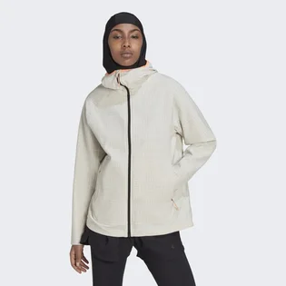 Куртка женская Adidas X-City Running Soft Shell Running Jacket Beige Hk6479