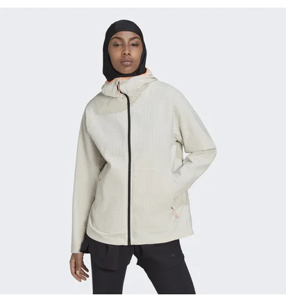 Куртка женская Adidas X-City Running Soft Shell Running Jacket Beige Hk6479