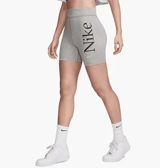 Шорти жіночі Nike Sportswear Classic High-Waisted Grey FN3637-019