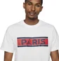 Футболка чоловіча Nike Air Jordan Psg Wordmark Tee White DB6510-100