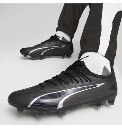 Бутсы унисекс Puma Ultra Ultimate Fg/Ag Football Boots Black 107311-02