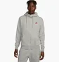 Толстовка чоловіча Nike Club Kapuzenjacke Grey DQ8384-064