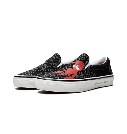 Кеды унисекс Vans Skate Slip-On Black VN0A5FCAAPM