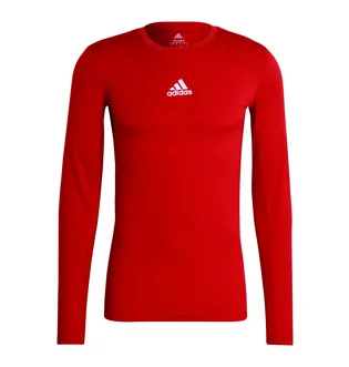Лонгслів чоловічий Adidas Techfit Shirt Red GU7336