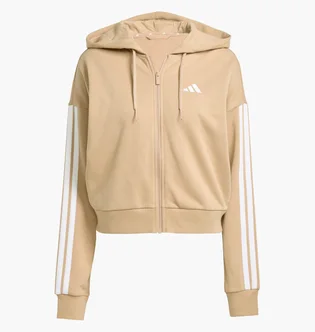 Толстовка женская Adidas Essentials 3-Stripes Beige JY3133