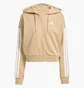 Толстовка женская Adidas Essentials 3-Stripes Beige JY3133