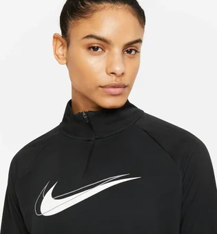 Кофта женская Nike Dri Fit Swoosh Run Black DD4902-010