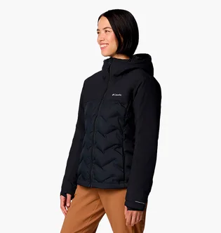 Пуховик жіночий Columbia Grand Trek Down Hooded Iii S Black WL3555-010