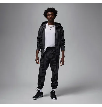 Штаны мужские Air Jordan Sport Hoop Fleece Black/Grey FV8622-010