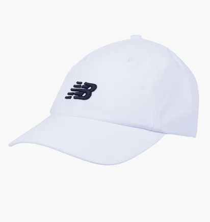 Кепка унисекс New Balance 6-Panel Curved Brim Classic White Lah91014Wt