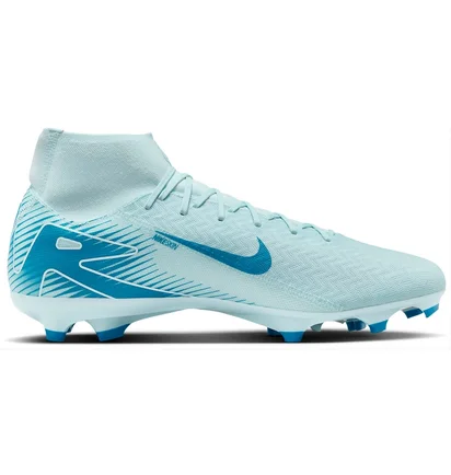 Бутсы унисекс Nike Zm Superfly 10 Acad Fg/Mg Light Blue FQ1456-400