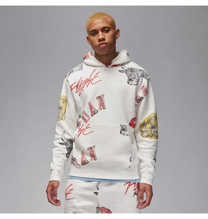 Спортивный костюм мужской Air Jordan Brooklyn Fleece White FN4545-133__FN4547-133
