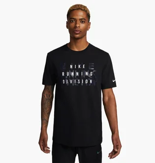 Футболка мужская Nike Dri-Fit Run Division MenS Running T-Shirt Black FJ2356-010