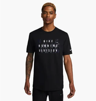 Футболка мужская Nike Dri-Fit Run Division MenS Running T-Shirt Black FJ2356-010