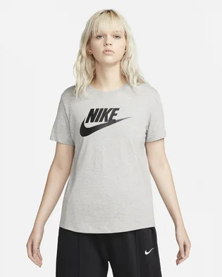 Футболка женская Nike Essential Icon Futura Tee Grey Dx7906-063