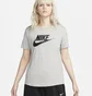 Футболка женская Nike Essential Icon Futura Tee Grey Dx7906-063