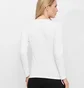 Лонгслив женский Kappa Manica Lunga Girocollo White K2601-BIANCO