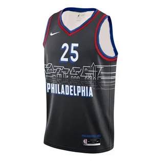 Майка чоловіча Nike Ben Simmons Philadelphia Black CN1771-015