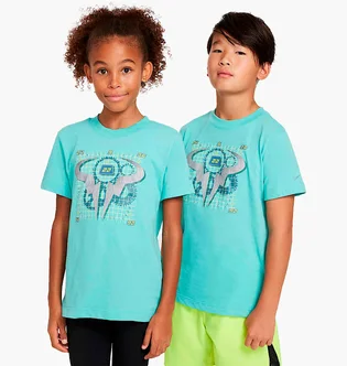 Футболка детская Nike Court Rafa Turquoise FZ5197-300