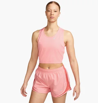Майка женская Nike W Fast Df Crop Tank Pink DD5921-611