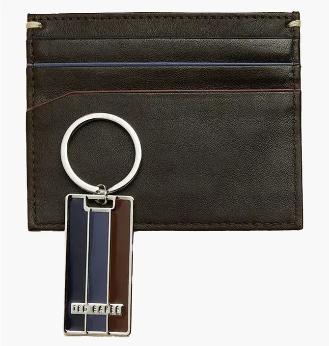Кошелек унисекс Ted Baker Swandle Keyring & Card Case Brown XBRNCHOCOL